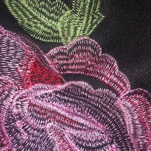 🌹Black Rose🌹 Embroidered Hoodie